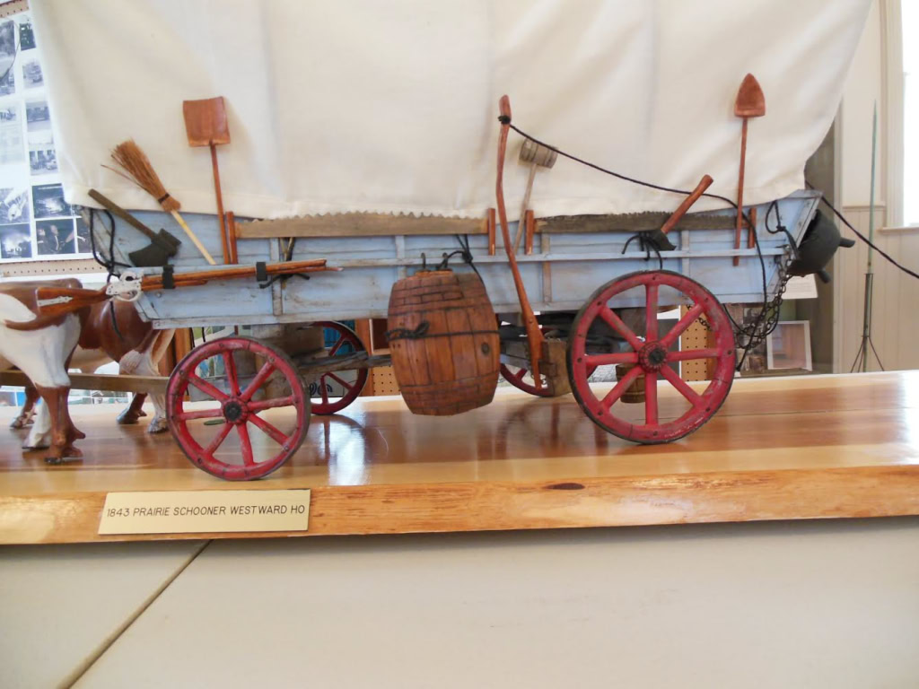 "THE 1843 PRAIRIE SCHOONER"